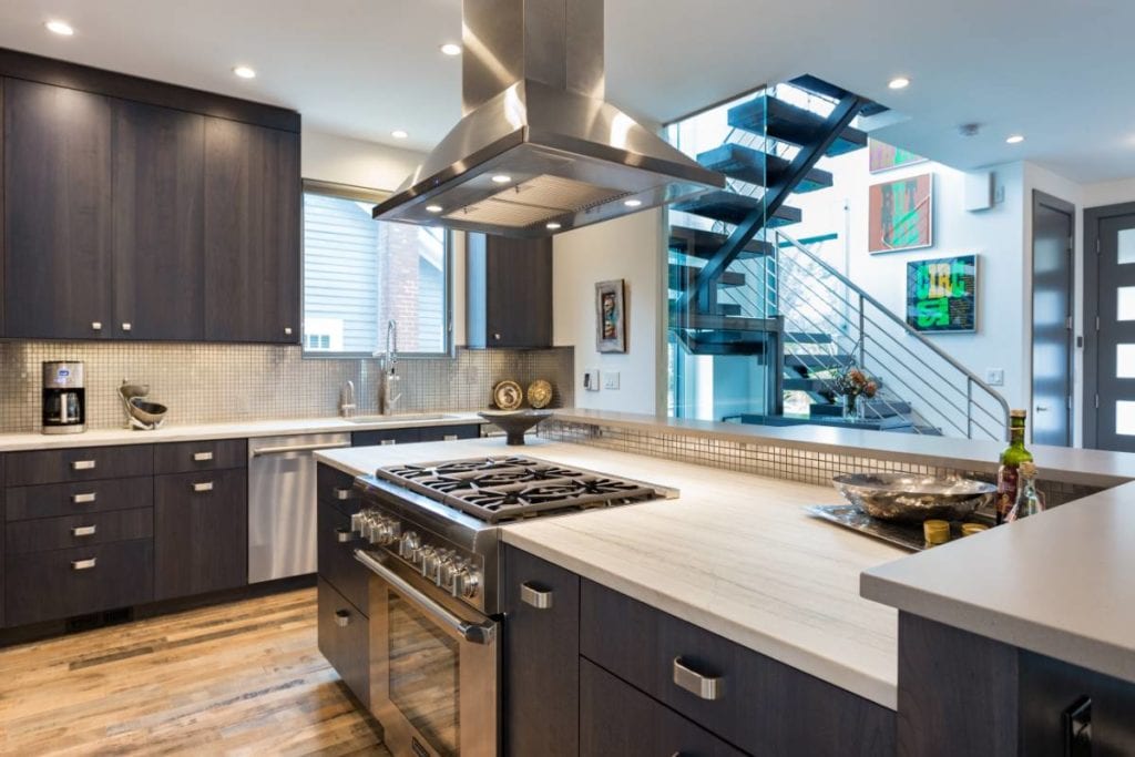 Luxury kitchen remodel by Metke Remodeling
