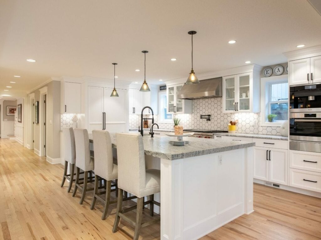A beautiful new kitchen to illustrate How Long Does a Kitchen Remodel Take?